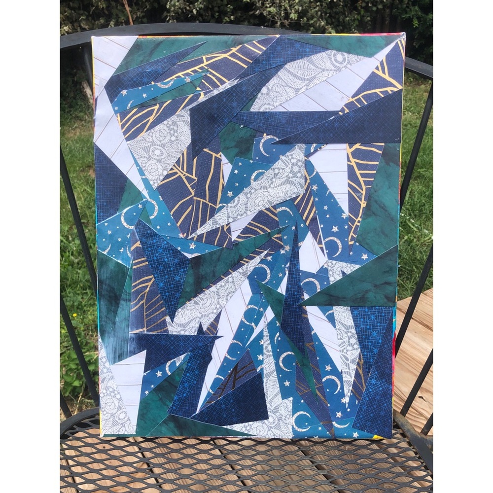 ✨Original Handmade Collage on Canvas✨